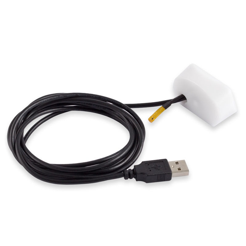 Aquacomputer VISION Glow table top unit with IR receiver and ambient temperature sensor