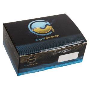 Aquacomputer VISION Glow table top unit with IR receiver and ambient temperature sensor