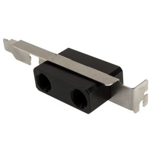 Aqua Computer G1 / 4 housing feed-through via slot cover