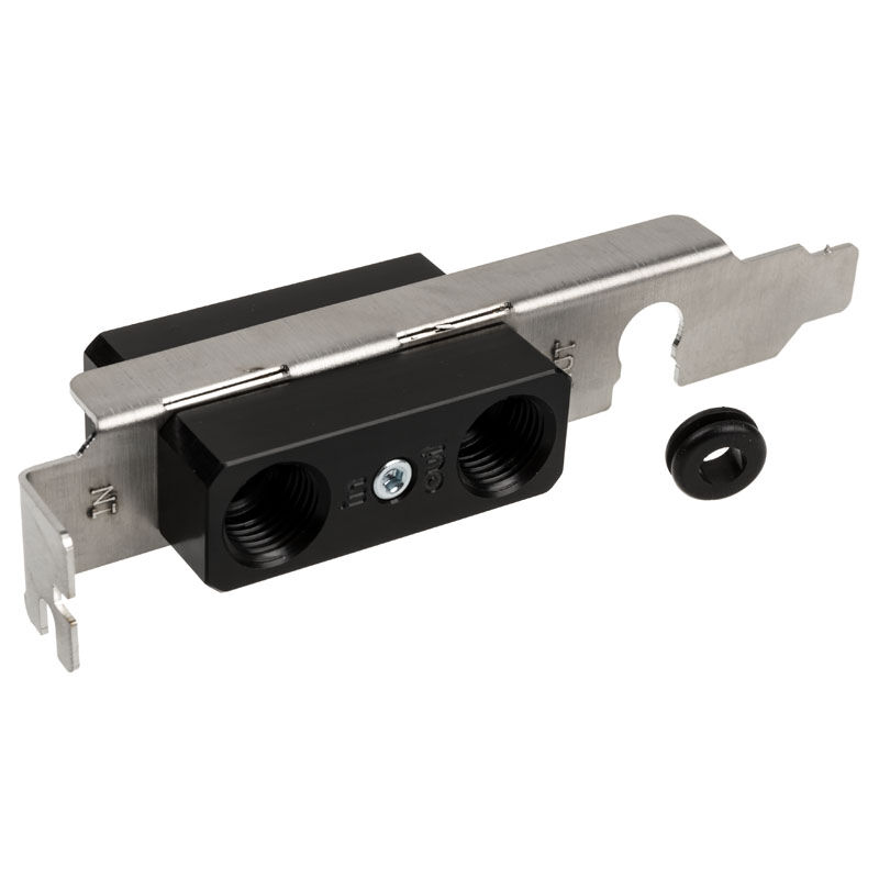 Aqua Computer G1 / 4 housing feed-through via slot cover