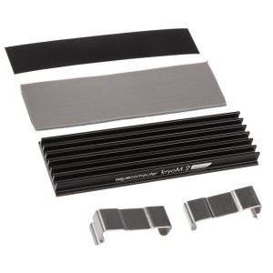 Aqua Computer kryoM.2 micro passive cooler for M.2 2280 SSD