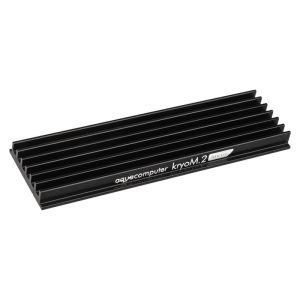 Aqua Computer kryoM.2 micro passive cooler for M.2 2280 SSD