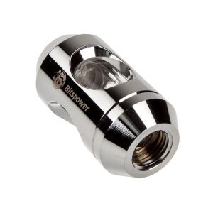 BitsPower In-Line Filter - shiny silver