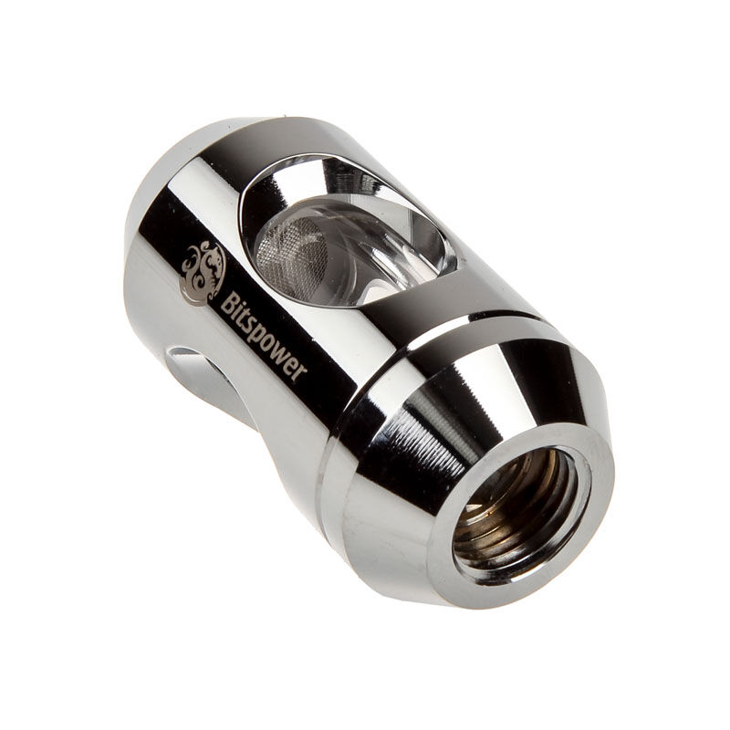 BitsPower In-Line Filter - shiny silver