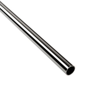 BitsPower None Chamfer Brass Hard Tubing 12mm, 500mm - Black Sparkle