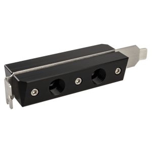 Watercool PCI slot with 2x 2 G1 / 4 IG