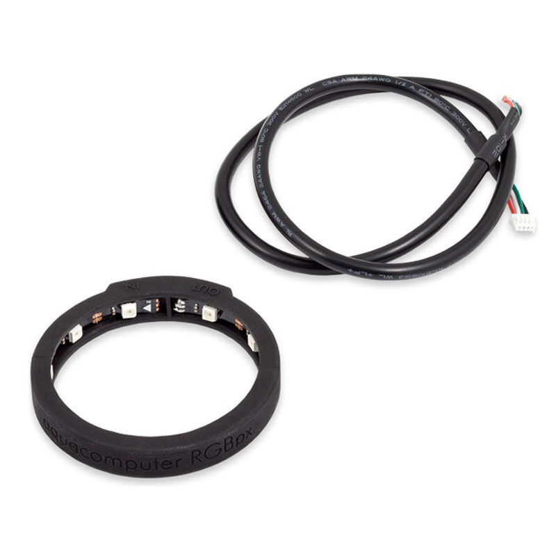 Aqua Computer RGBpx LED ring for aqualis 100/150, 10 addressable LEDs : image 2
