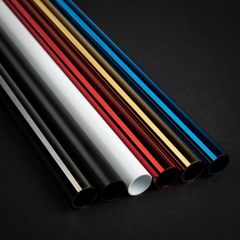 BitsPower None Chamfer Brass Hard Tubing 14mm OD, 500mm - Glossy Black