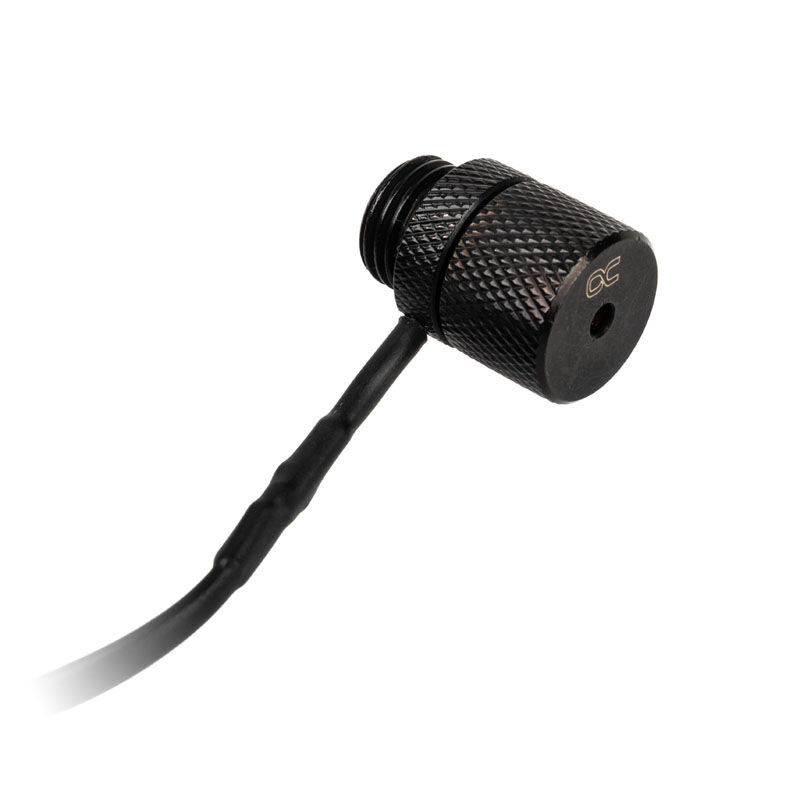 Alphacools Icicle laser fitting G1 / 4 inch male - 4-pin Molex connector, black