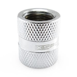 XSPC G1/4 Female to Female Rotary Fitting - Chrome