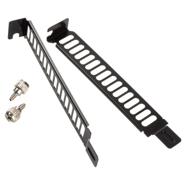 Akasa PCI slot bracket 2-pack – black