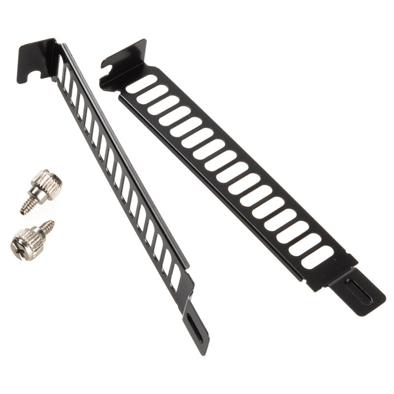 Akasa PCI slot bracket 2-pack - black