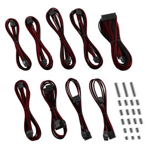 CableMod Classic ModMesh C-Series Cable Kit Corsair RMi and RMx - black / blood red