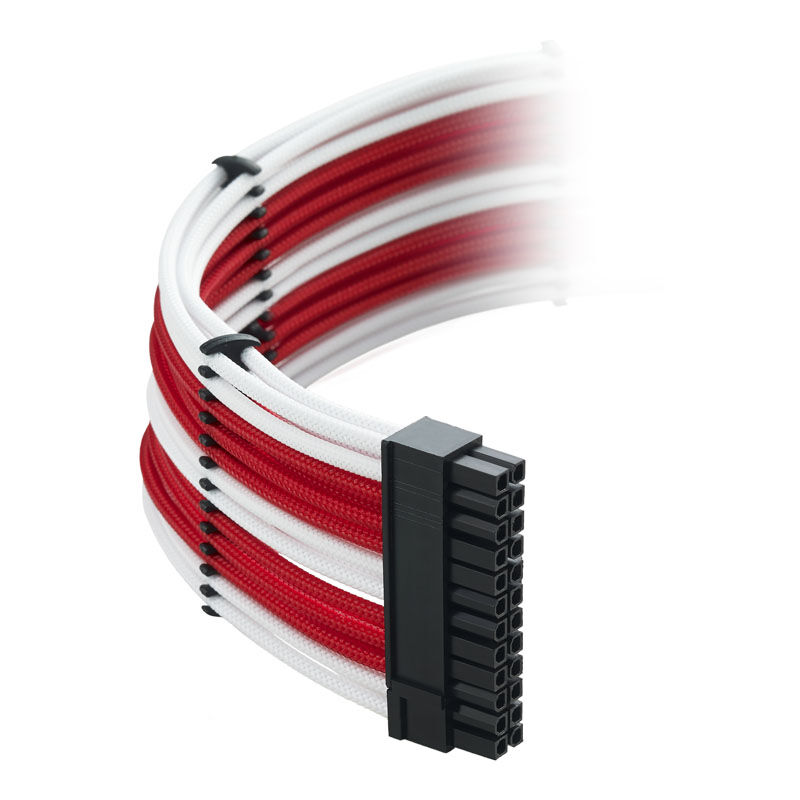 CableMod Classic ModMesh RT-Series Cable Kit ASUS ROG / Seasonic - white / red