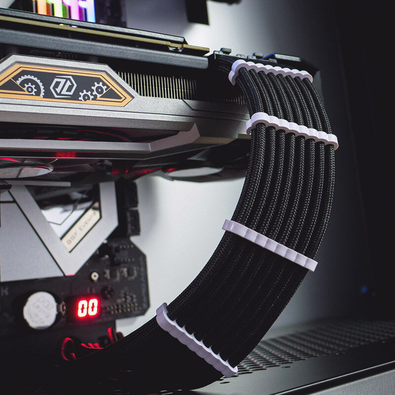 CableMod PRO Bridged Cable Comb Kit - white