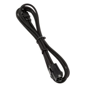 BitFenix Alchemy 4-pin ATX12V extension cable, 45 cm, sleeved - black
