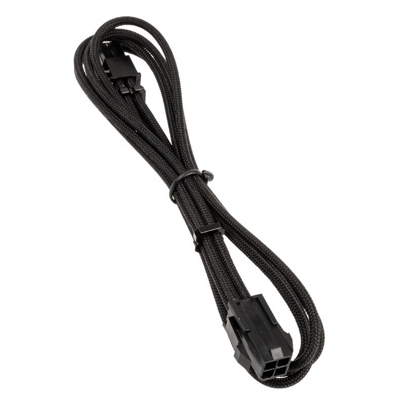 BitFenix Alchemy 4-pin ATX12V extension cable, 45 cm, sleeved - black