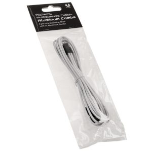 BitFenix Alchemy 6-pin PCIe extension cable, 45 cm, sleeved - white