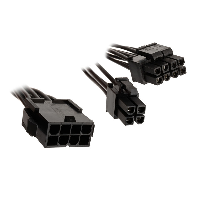 Akasa 8-pin EPS to 8-pin EPS + 4-pin ATX adapter cable : image 1