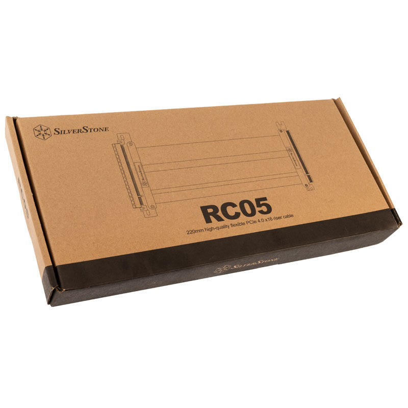 Silverstone SST-RC05-220 PCIe 4.0x16 Riser Cable