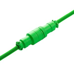 CableMod Pro Coiled Keyboard Cable USB-C to USB Type A, Viper Green - 150cm