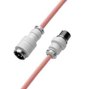 CableMod Pro Coiled Keyboard Cable USB-C to USB Type A, Orangesicle - 150cm