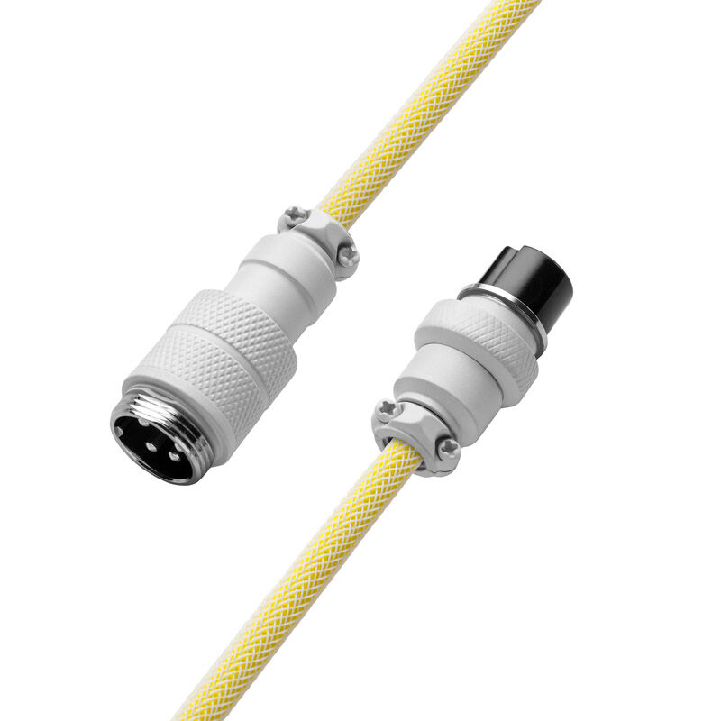 CableMod Pro Coiled Keyboard Cable USB-C to USB Type A, Lemon Ice - 150cm : image 5