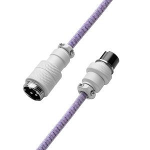CableMod Pro Coiled Keyboard Cable USB-C to USB Type A, Rum Raisin - 150cm
