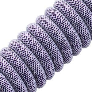 CableMod Classic Coiled Keyboard Cable USB-C to USB Type A, Rum Raisin - 150cm