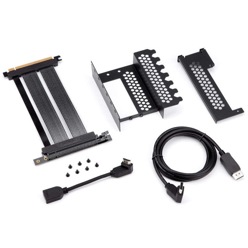 CableMod Vertical PCI-e Bracket PCI-e 4.0 Edition, HDMI + DisplayPort - black : image 2