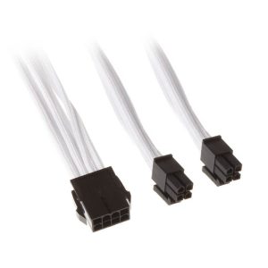 Silverstone 8-pin EPS on 4 +4- Pin-ATX/EPS - 300mm white : image 1