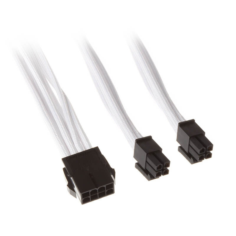 Silverstone 8-pin EPS on 4 +4- Pin-ATX/EPS - 300mm white : image 1