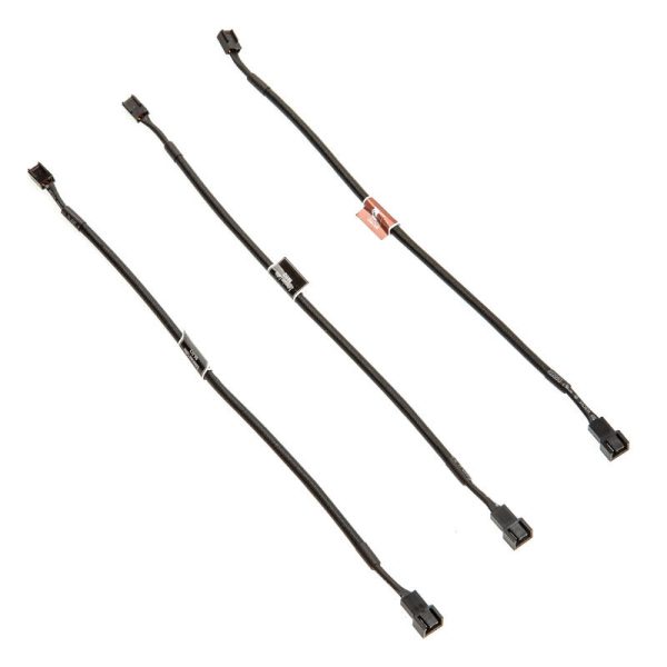 Noctua NA-SEC2 extension cable set for 3-pin fans – 30 cm