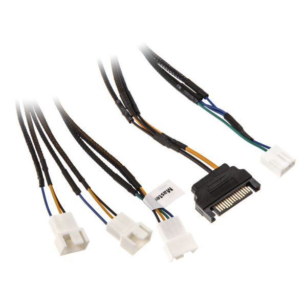Akasa Flexa FP3S PWM Cable (3 Fans) – sleeved, 30cm