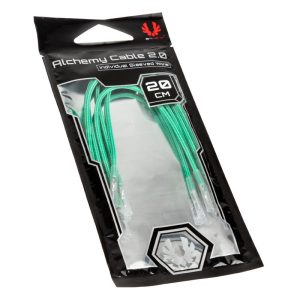 BitFenix Alchemy 2.0 PSU Cable, 5 x 20 cm - green
