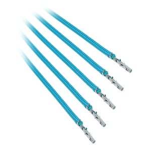 BitFenix Alchemy 2.0 PSU Cable, 5x 60cm - light blue