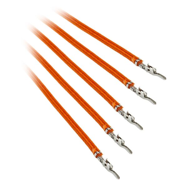 BitFenix Alchemy 2.0 PSU Cable, 5x 60cm – orange