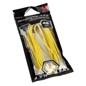 BitFenix Alchemy 2.0 PSU Cable, 5 x 40 cm - yellow