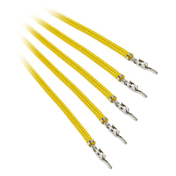 BitFenix Alchemy 2.0 PSU Cable, 5 x 40 cm – yellow