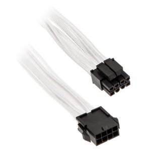 Phanteks 8-pin EPS12V extension 50cm - sleeved white : image 1