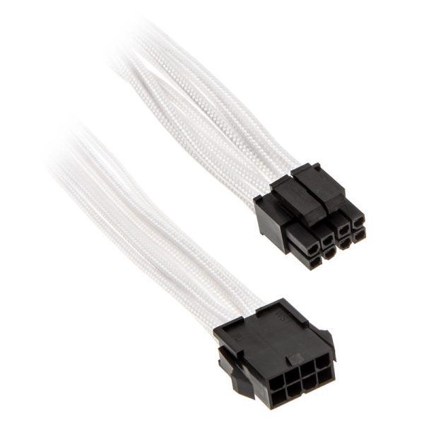 Phanteks 8-pin EPS12V extension 50cm – sleeved white