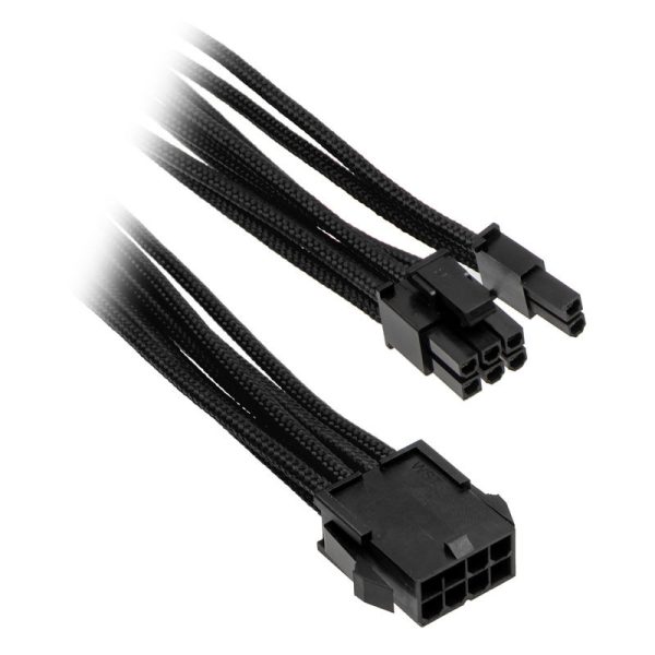 Phanteks 6 + 2-pin PCIe extension 50cm – black sleeved