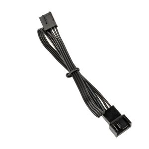 4-pin PWM extension 30cm - black