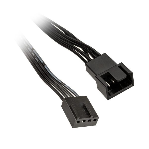 4-pin PWM extension 30cm – black