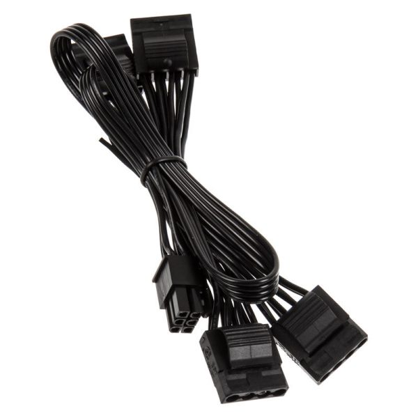 Kolink modular connection cable for Continuum power supplies 4x Molex – black