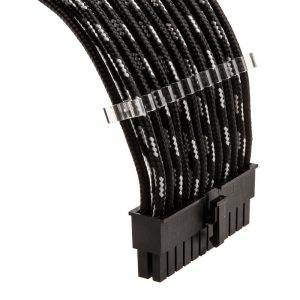 Phanteks Extension cable set, 500mm, S-pattern - black / silver
