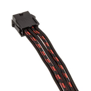 Phanteks Extension Cable Set, 500mm, S-Pattern - Black / Red