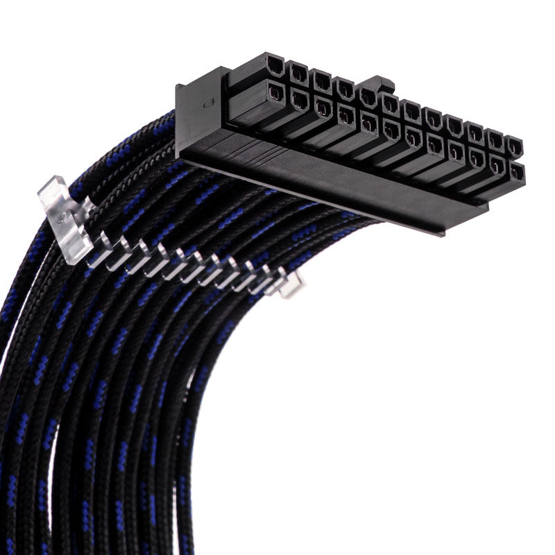 Phanteks Extension Cable Set, 500mm, S-Pattern - Black / Blue