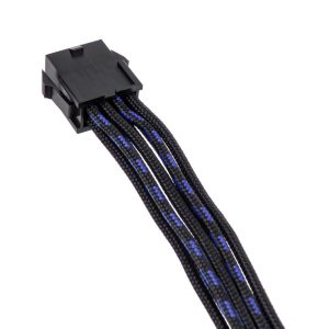Phanteks Extension Cable Set, 500mm, S-Pattern - Black / Blue