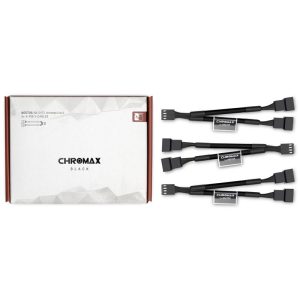 Noctua NA-SYC1 chromax.black Y-splitter cable set for fans - black